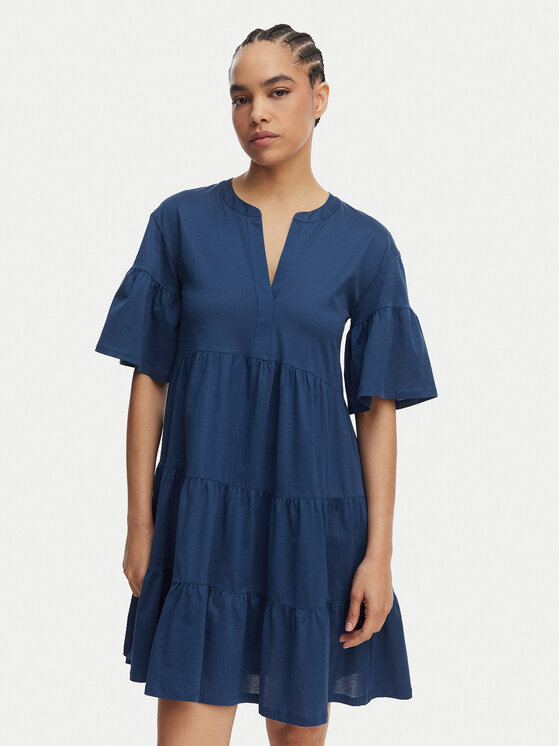 Weekend Max Mara Sukienka codzienna Saggina 2615621042 Niebieski Regular Fit