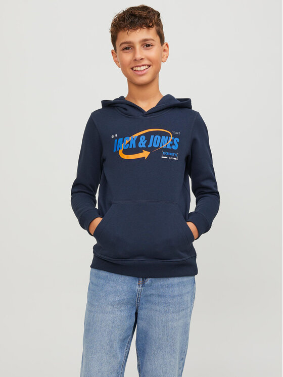 Jack & Jones Junior Bluza 12247700 Granatowy Standard Fit
