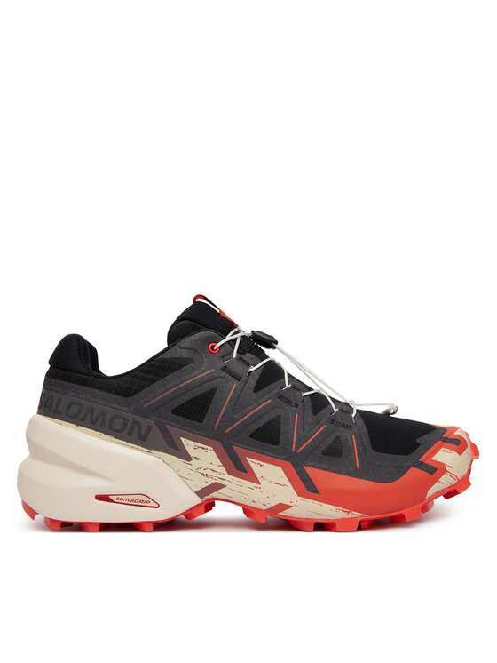 Salomon Buty do biegania Speedcross 6 L49225100 Czarny