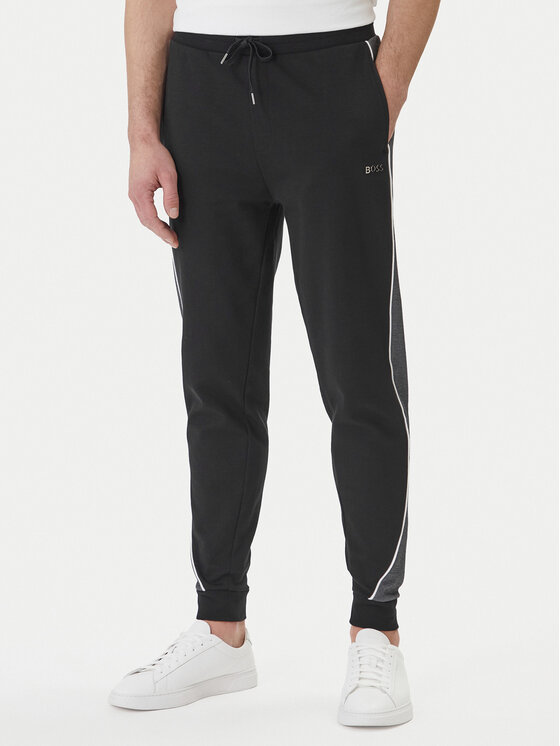 BOSS Spodnie dresowe 50554794 Czarny Regular Fit