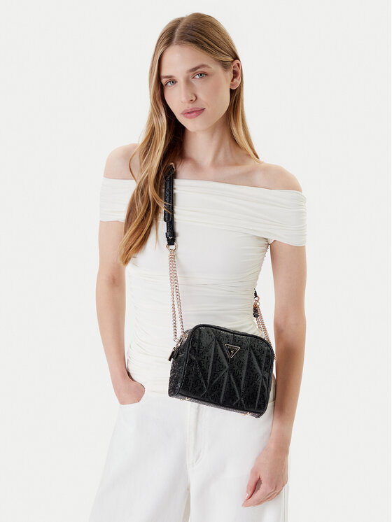 Guess Torebka Aldina HWGG96 63140 Czarny