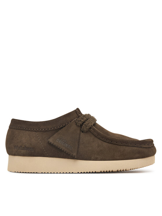 Clarks Półbuty Wallabee Lite. 26329403 Zielony