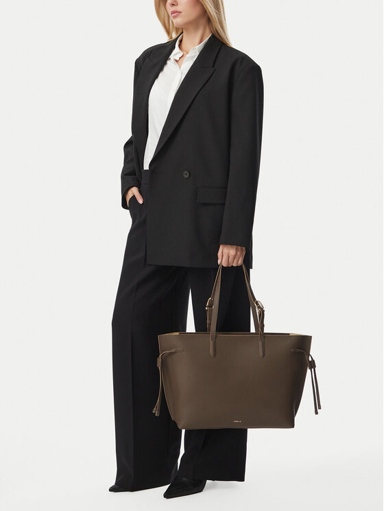 Furla Torebka Ava L Tote Bag WB02059 BX4329 5341S Brązowy ciemny
