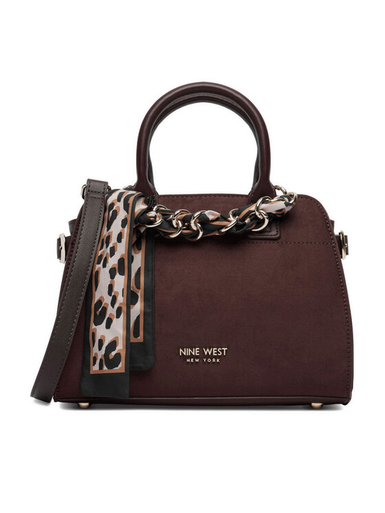 Nine West Torebka CEO-HELLESA-LDA9464 Brązowy ciemny