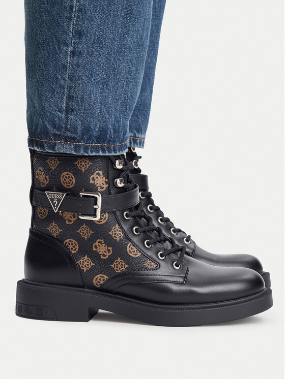 Guess Trzewiki FLFFEI ELE10 Czarny