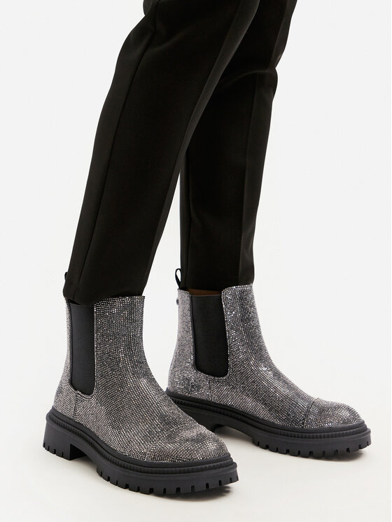 Steve Madden Sztyblety Moonlit SM11003468 Srebrny