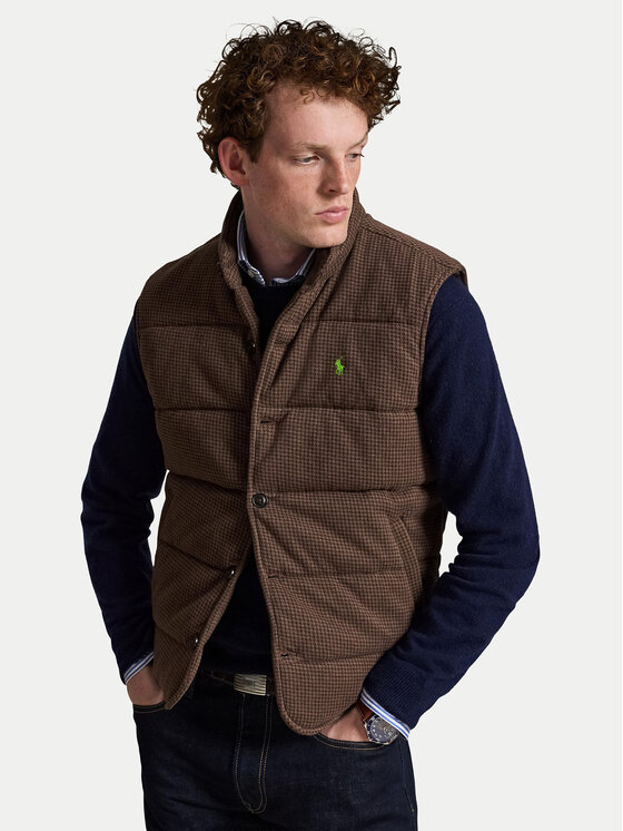 Polo Ralph Lauren Bezrękawnik 710B26155003 Brązowy Regular Fit