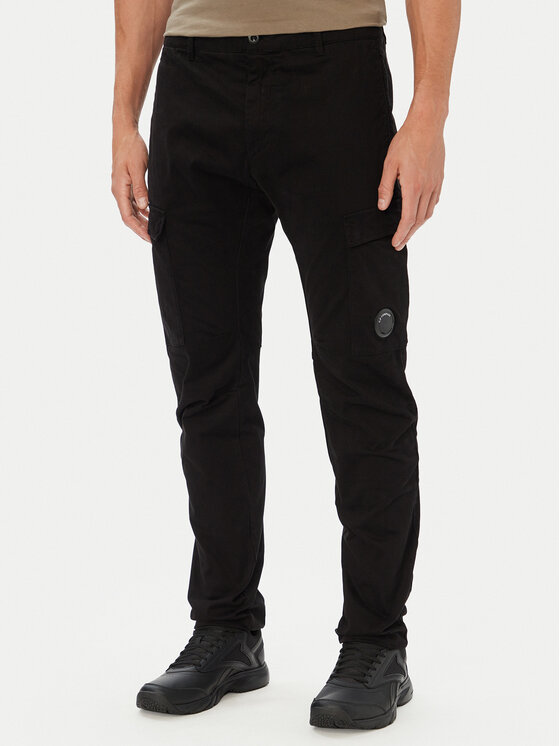 C.P. Company Spodnie cargo 21CMPA172A005529G Czarny Regular Fit
