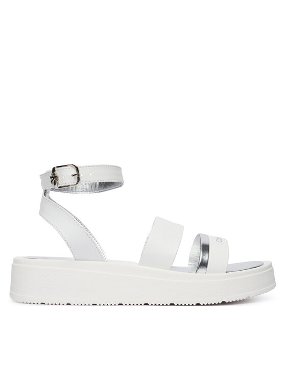 Calvin Klein Sandały Velcro Sandal V4A2-83261-0326 D Biały