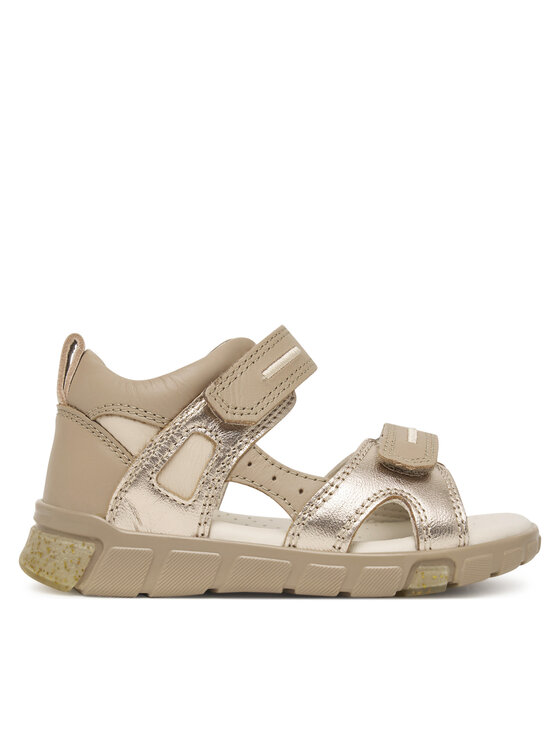 ECCO Sandały Mini Stride 76114161631 Brązowy