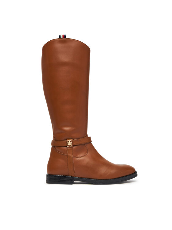 Tommy Hilfiger Kozaki T4A6-35186-0036 Brązowy