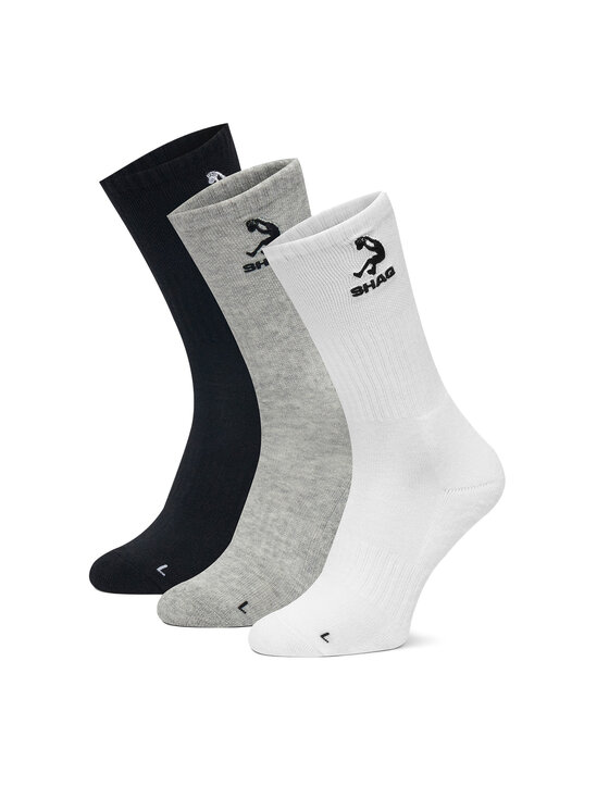 Shaq Skarpety krótkie AS_SHQ_H_001W_SS25 (3-PACK) Kolorowy