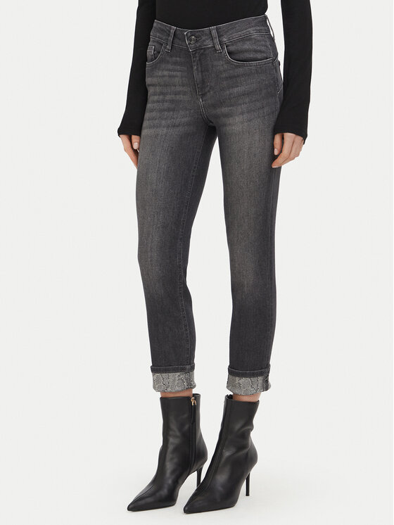 Liu Jo Jeansy UF6006 D0305 Szary Regular Fit
