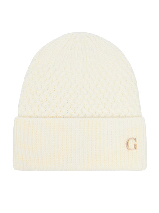 Guess Czapka AW5645 WOL01 Kremowy
