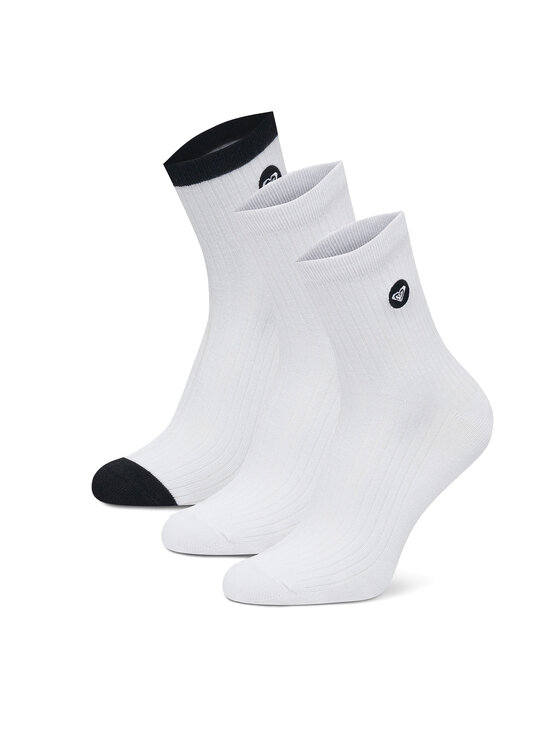 Roxy Skarpety długie CEO_AS_ROXY_02Z_AW26 (3-PACK) Biały