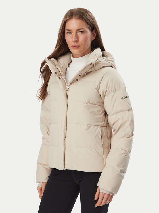 Columbia Kurtka puchowa Amaze Puff 2133714 Beżowy jasny Regular Fit