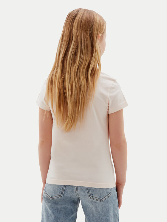 Calvin Klein Jeans T-Shirt LVCKSJA15G Różowy Regular Fit