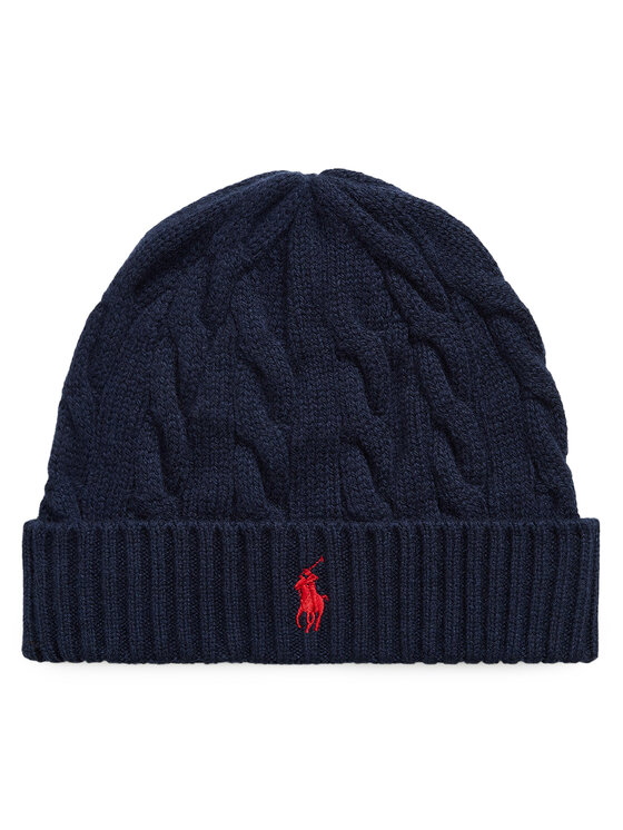 Polo Ralph Lauren Czapka 710B23668007 Granatowy