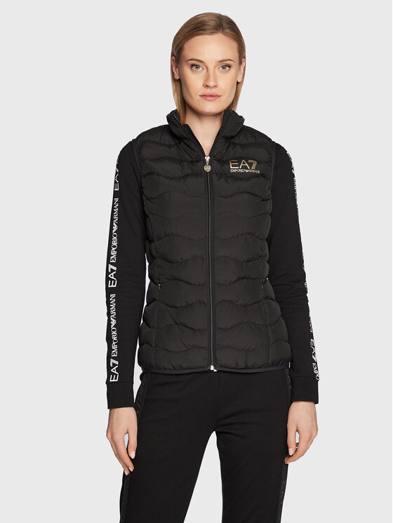 EA7 Emporio Armani Bezrękawnik 8NTQ08 TNF8Z 0200 Czarny Regular Fit