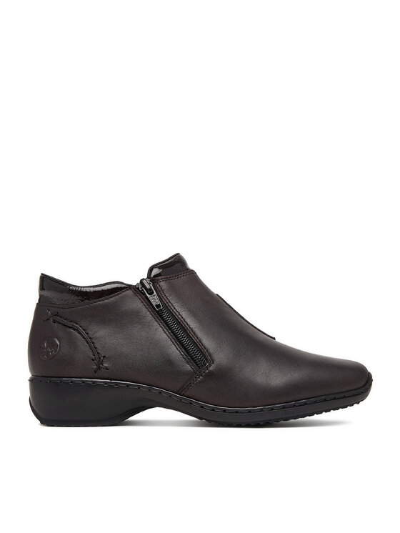 Rieker Botki CEO-L3882-25 Brązowy ciemny