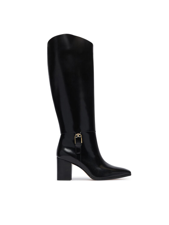 LAUREN RALPH LAUREN Kozaki Rlyn Bk T Hl Bo Tal 802P12879001 Czarny