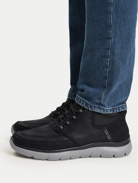 Skechers Półbuty Summits-Siegul 232927/BKCC Czarny