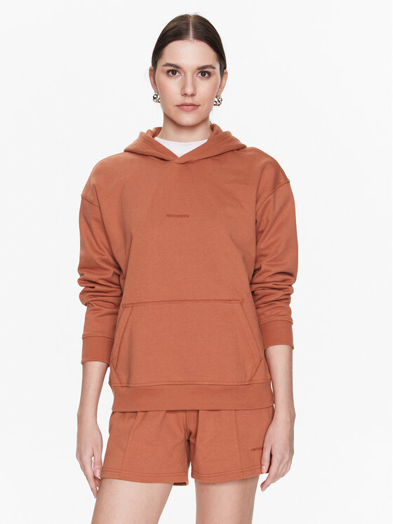 New Balance Bluza Athletics Nature WT23554 Brązowy Oversize