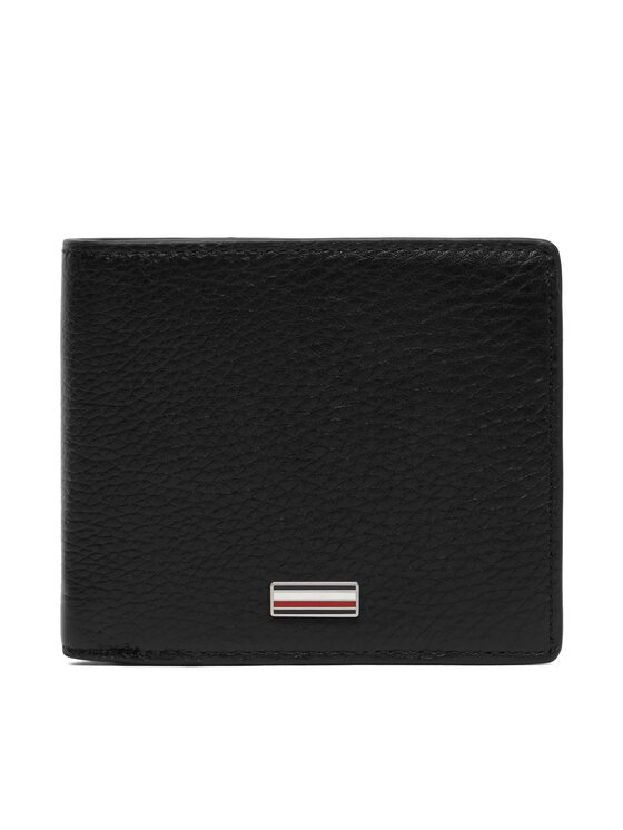 Tommy Hilfiger Portfel Th Central Cc Flap And Coin AM0AM14497 Czarny