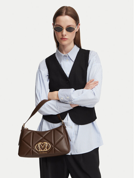 LOVE MOSCHINO Torebka JC4032PP1PLC0300 Brązowy