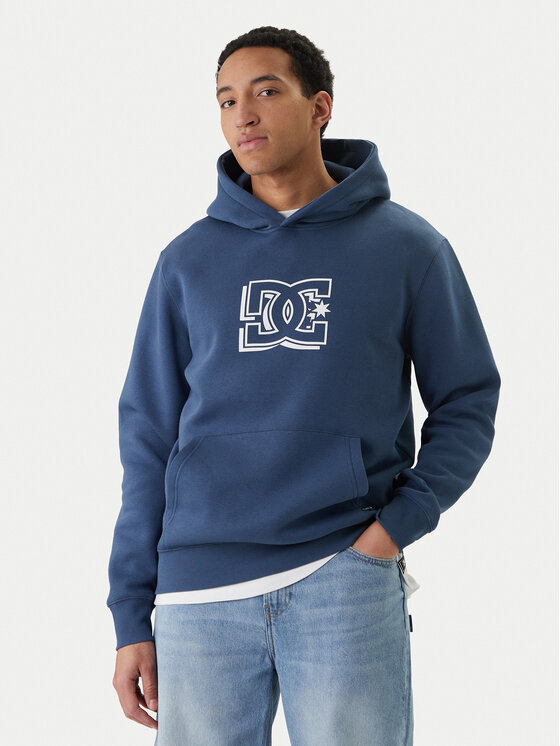 DC Shoes Bluza W126-DCMSS-1007-19X Granatowy Regular Fit