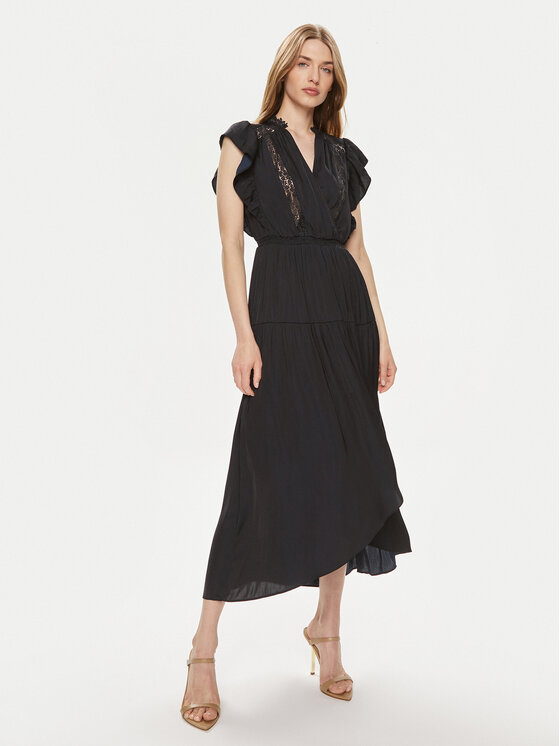 Morgan Sukienka letnia 241-RIMAGE Granatowy Regular Fit