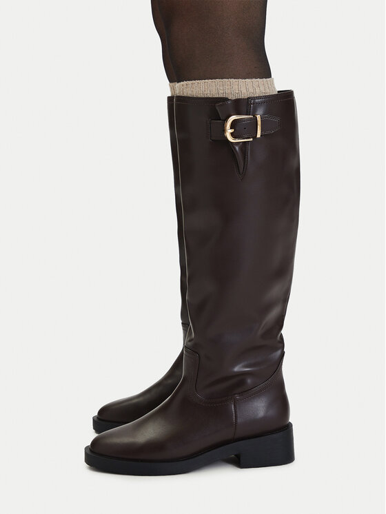 Nine West Kozaki CEO-259-225 03 Brązowy