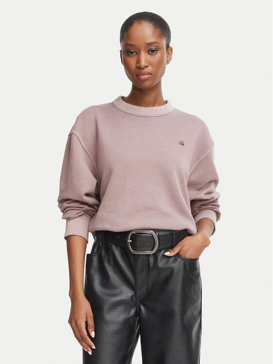 G-Star Bluza Unit D28752-D969 Różowy ciemny Relaxed Fit