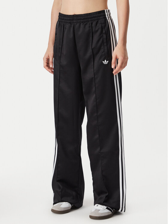 adidas Spodnie dresowe Satin Sst KS9372 Czarny Loose Fit
