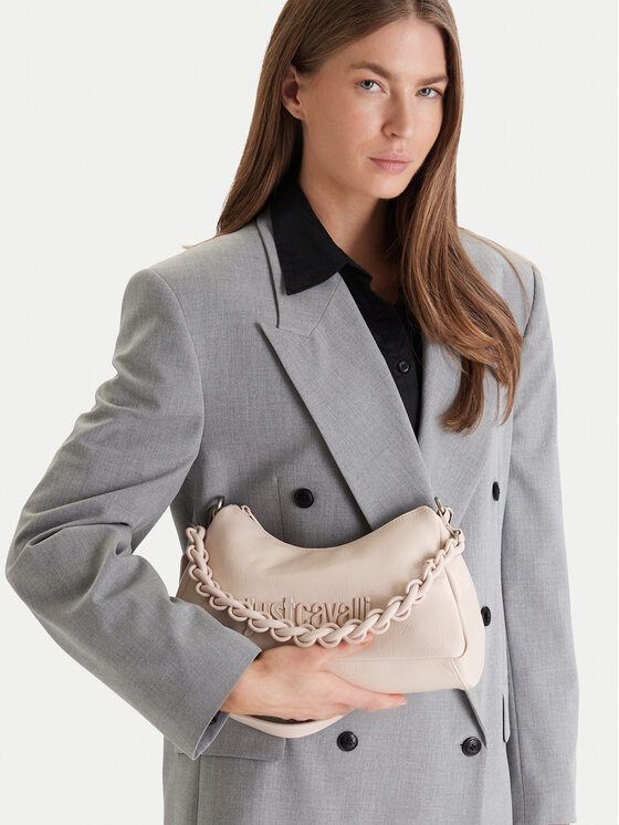 Just Cavalli Torebka 80RA4BC4 ZSD86 Kremowy