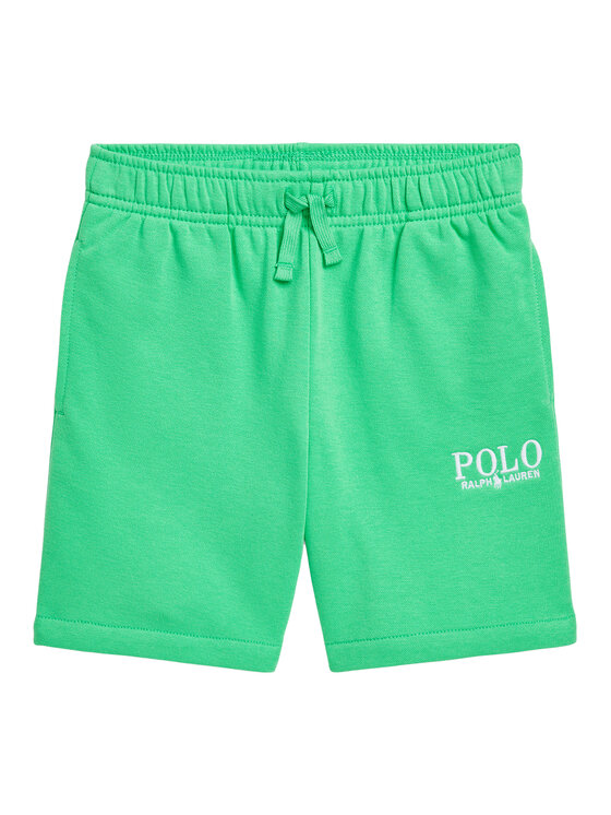 Polo Ralph Lauren Szorty sportowe 322969370003 Zielony Regular Fit