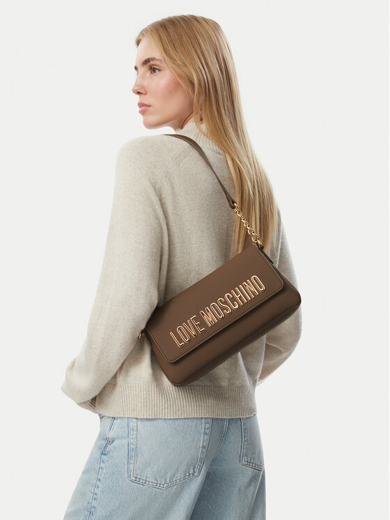 LOVE MOSCHINO Torebka JC4109PP0PKD0203 Brązowy