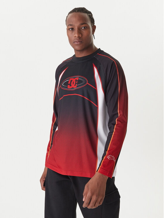 DC Shoes Longsleeve Sylem EDYKT03539 Czarny Regular Fit