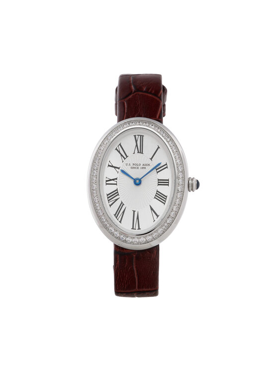 U.S. Polo Assn. Zegarek Ophelia USP8504BU Brązowy