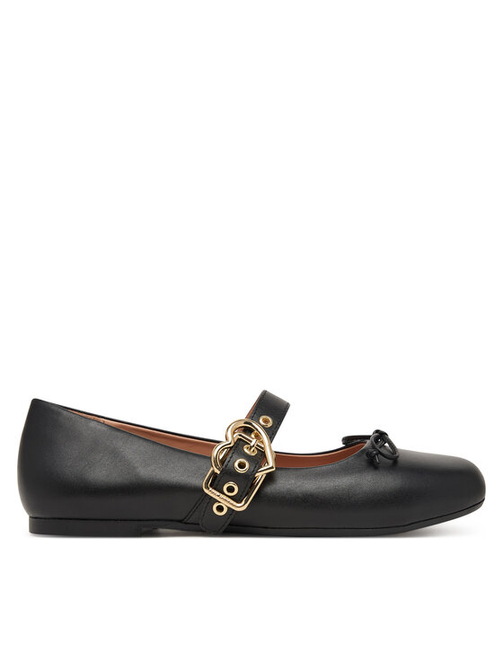 LOVE MOSCHINO Baleriny JA11091G1PIE0000 Czarny