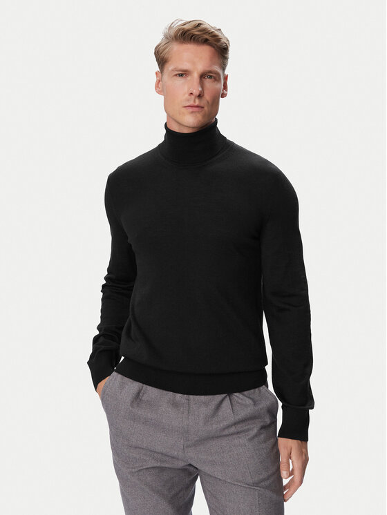 BOSS Golf H-Musso 50565517 Czarny Regular Fit