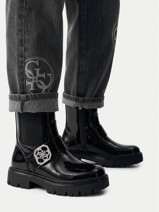 Guess Botki CEO-CS6729-20 Czarny