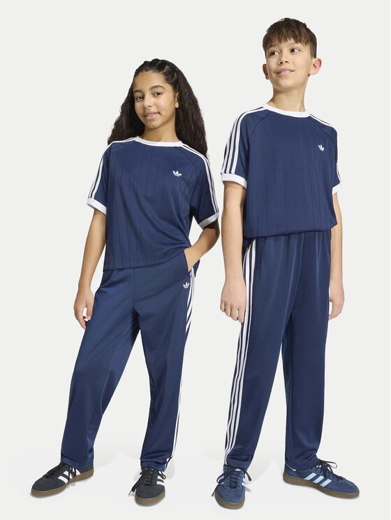 adidas Spodnie dresowe Firebird HZ6650 Granatowy Regular Fit