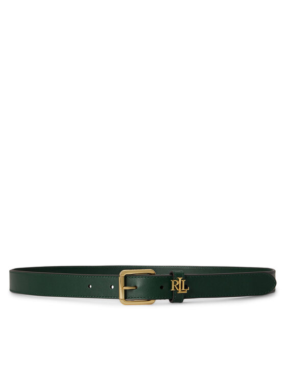 LAUREN RALPH LAUREN Pasek 412968763016 Zielony ciemny