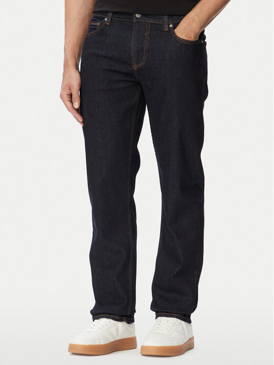 Guess Jeansy Angels M6YAN2 D1472 Granatowy Slim Fit
