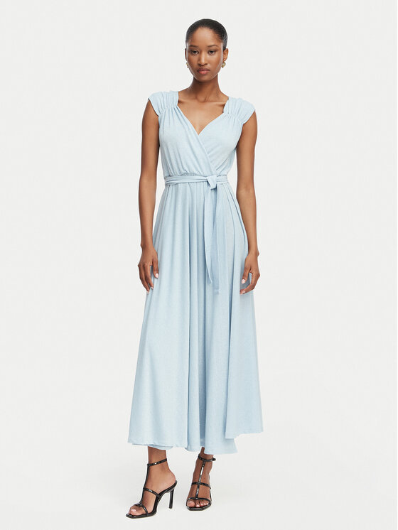 Marella Sukienka koktajlowa Emme by Marella Rollio 2615621062 Niebieski jasny Regular Fit
