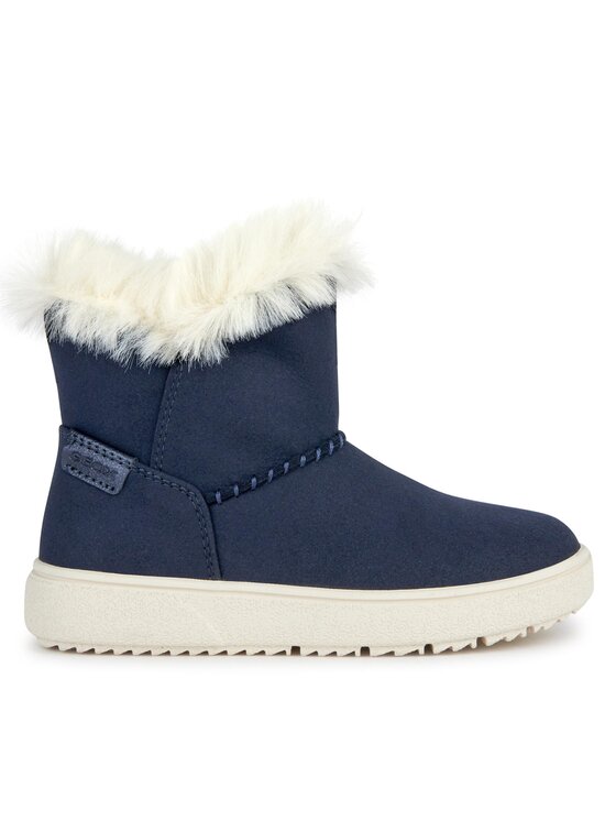 Geox Kozaki J Theleven Girl J36HUD 000AU C4021 M Granatowy