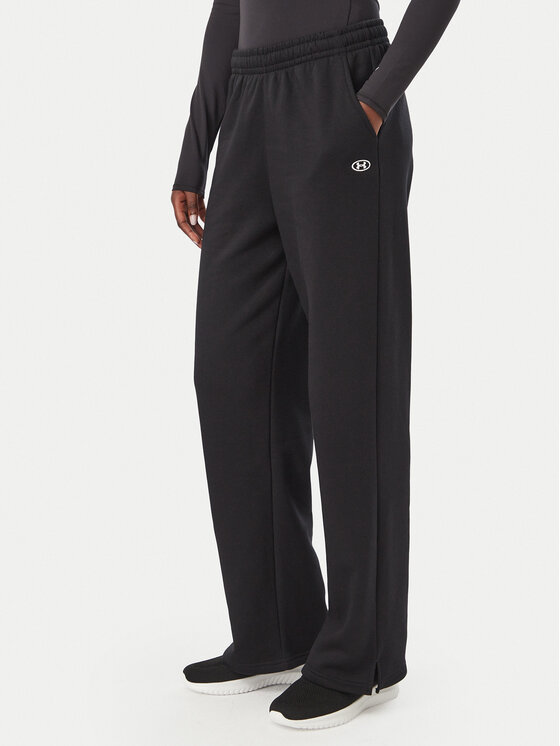 Under Armour Spodnie dresowe Ua Rival 6013552 Czarny Straight Fit