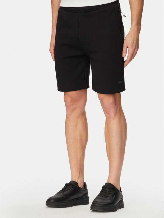 BOSS Szorty sportowe JT_Globe 50558970 Czarny Regular Fit