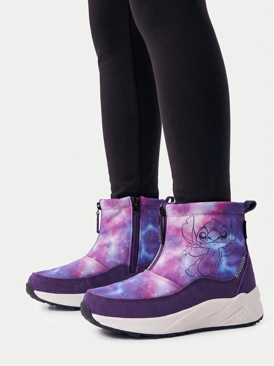 Disney Classics Śniegowce CEO-CP76-AW26-234DCLS Fioletowy